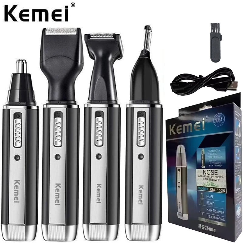 Grooming Men'S Eyebrows - Триммер для носа Kemei-6630, триммер для