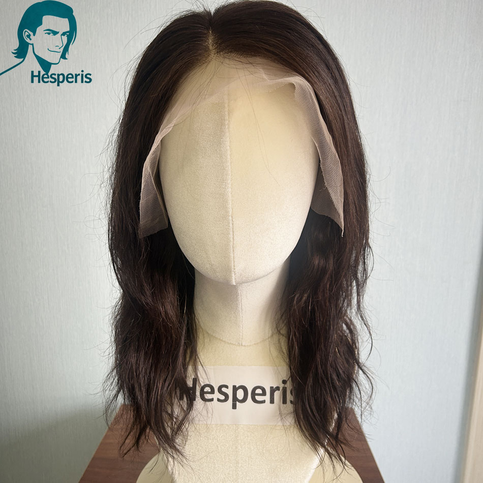 Men'S Grooming Tape - Hesperis Коричневый Цвет Длинные Мужские Парики