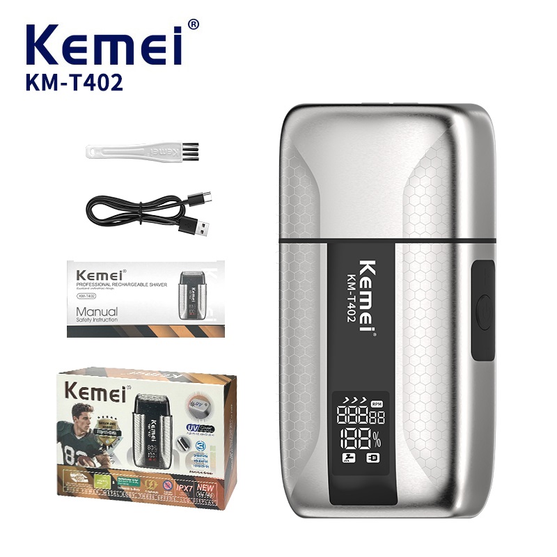 Men'S Grooming Tape - Электробритва Kemei T402 профессиональная для мужчин,