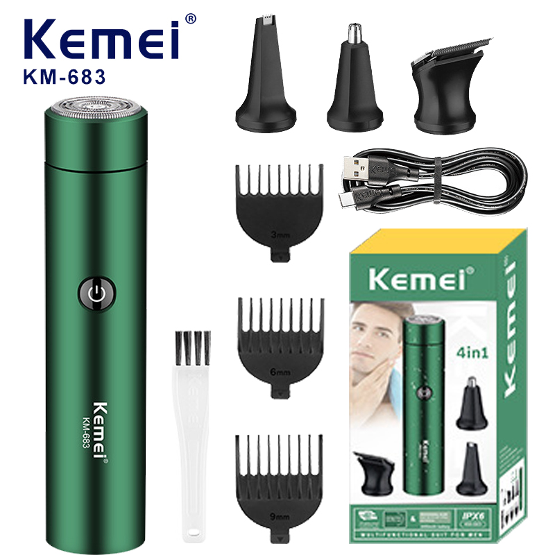 Grooming Men'S Eyebrows - 4 в 1 перезаряжаемый триммер для