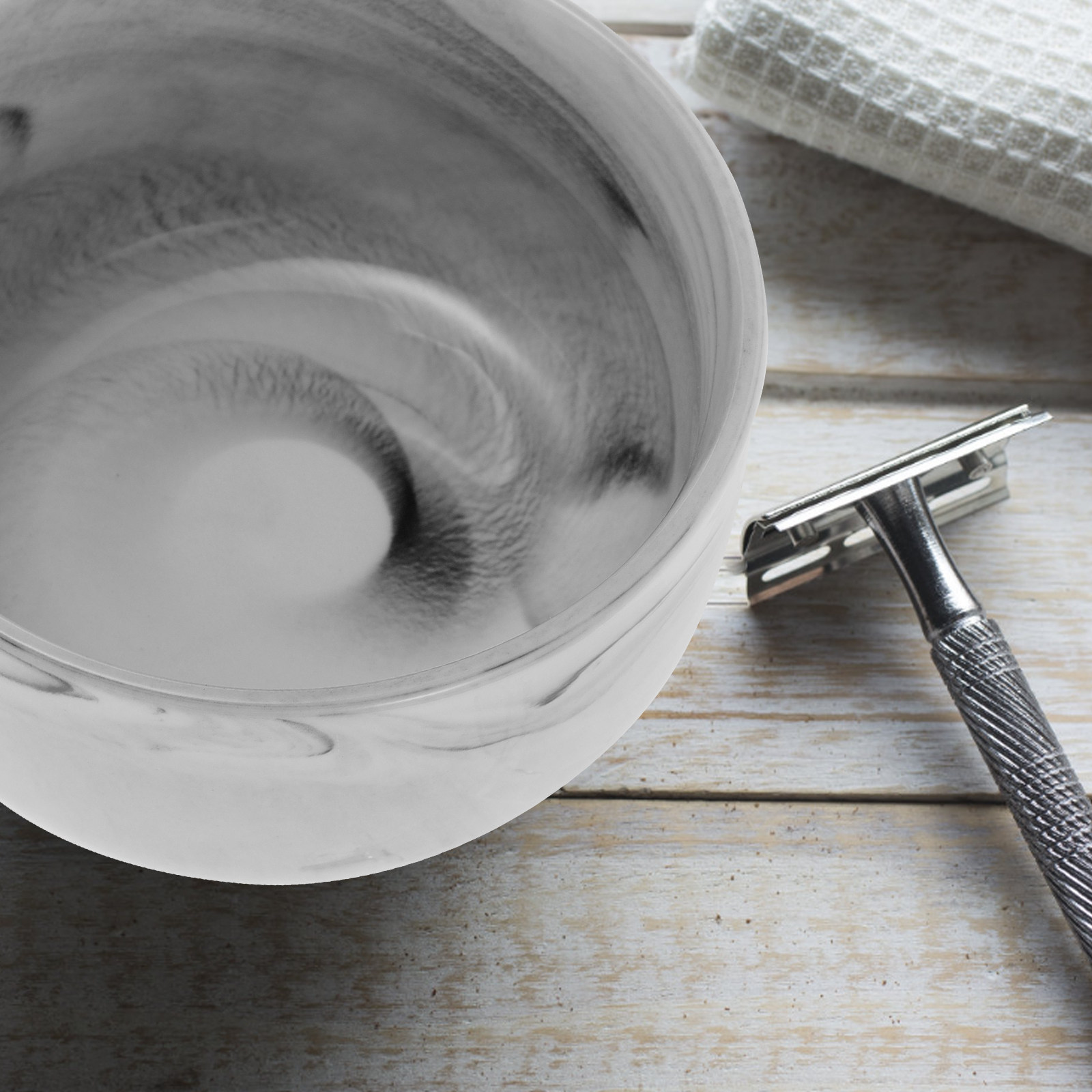 Shaving Bowl Soap - Миска для бритья с мраморным узором