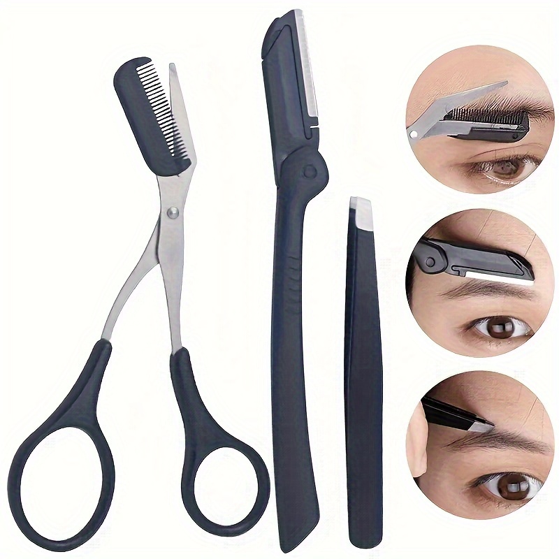 Grooming Men'S Eyebrows - Набор из 3 предметов для бровей