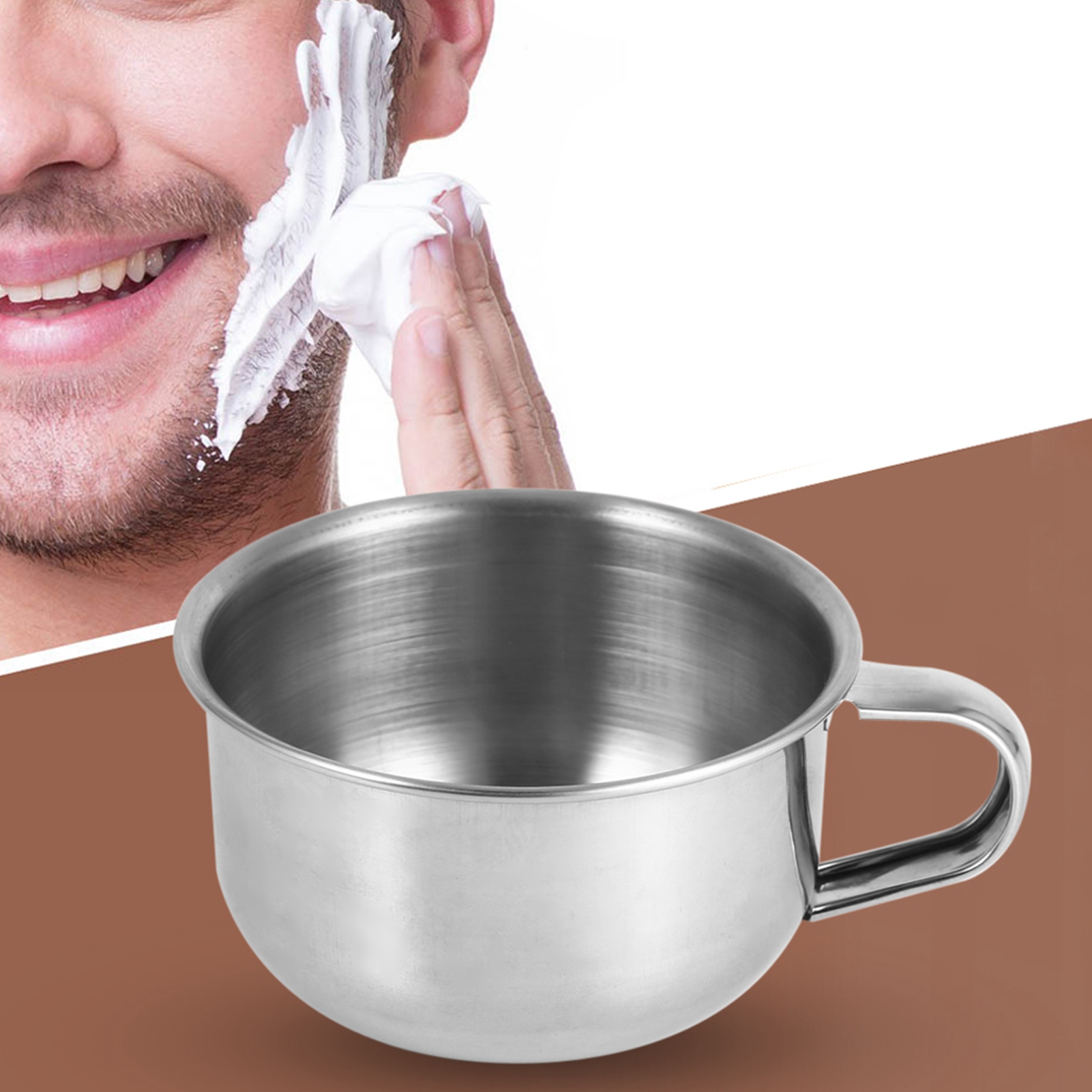 Новая кружка-миска из нержавею – обзор и цена Shaving Bowl Soap