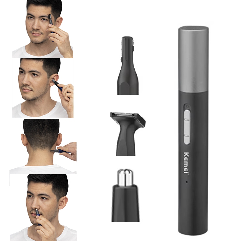 Электрический триммер Kemei Pr – обзор и цена Grooming Men'S Eyebrows