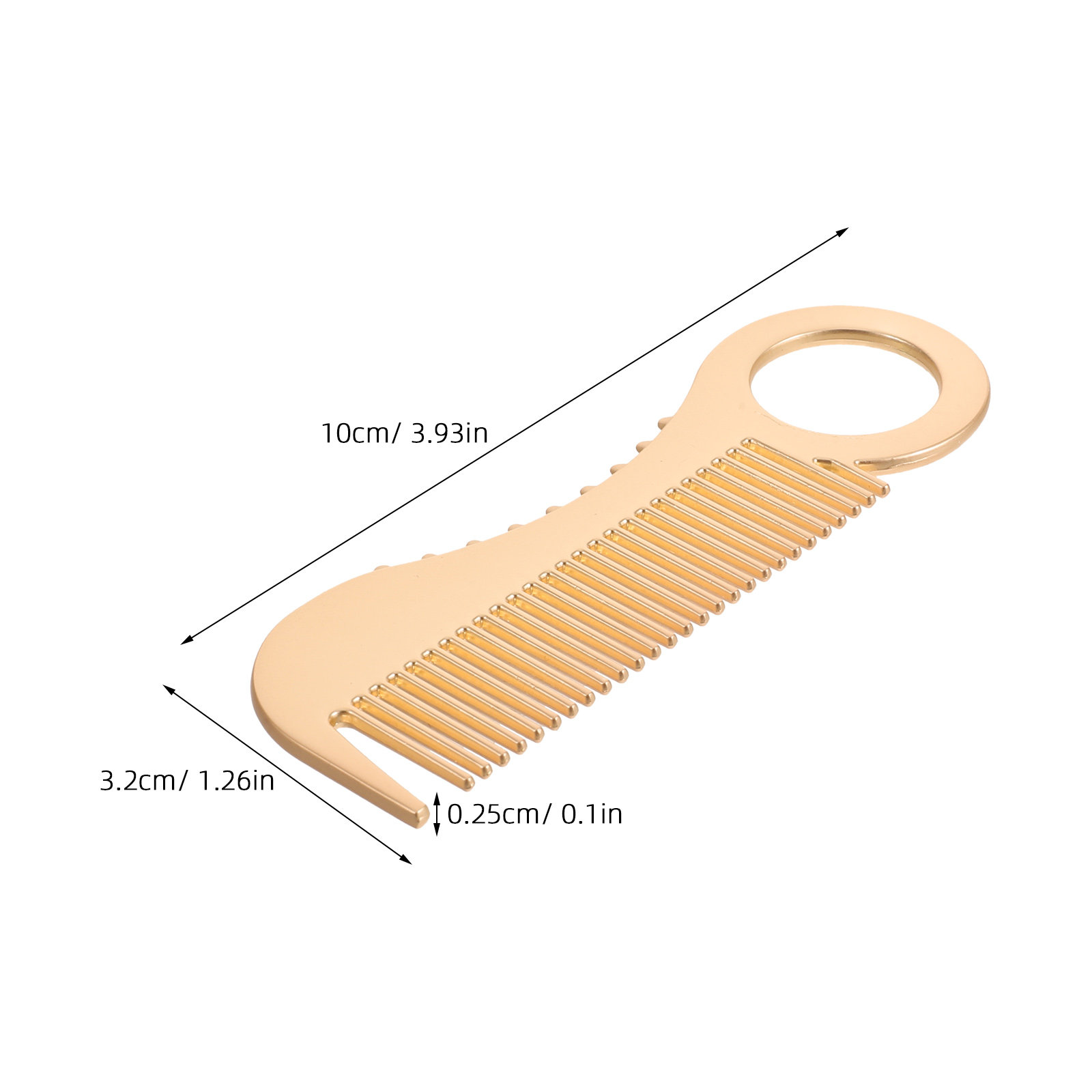 Миниатюрная карманная расческа – обзор и цена Men'S Grooming Tool