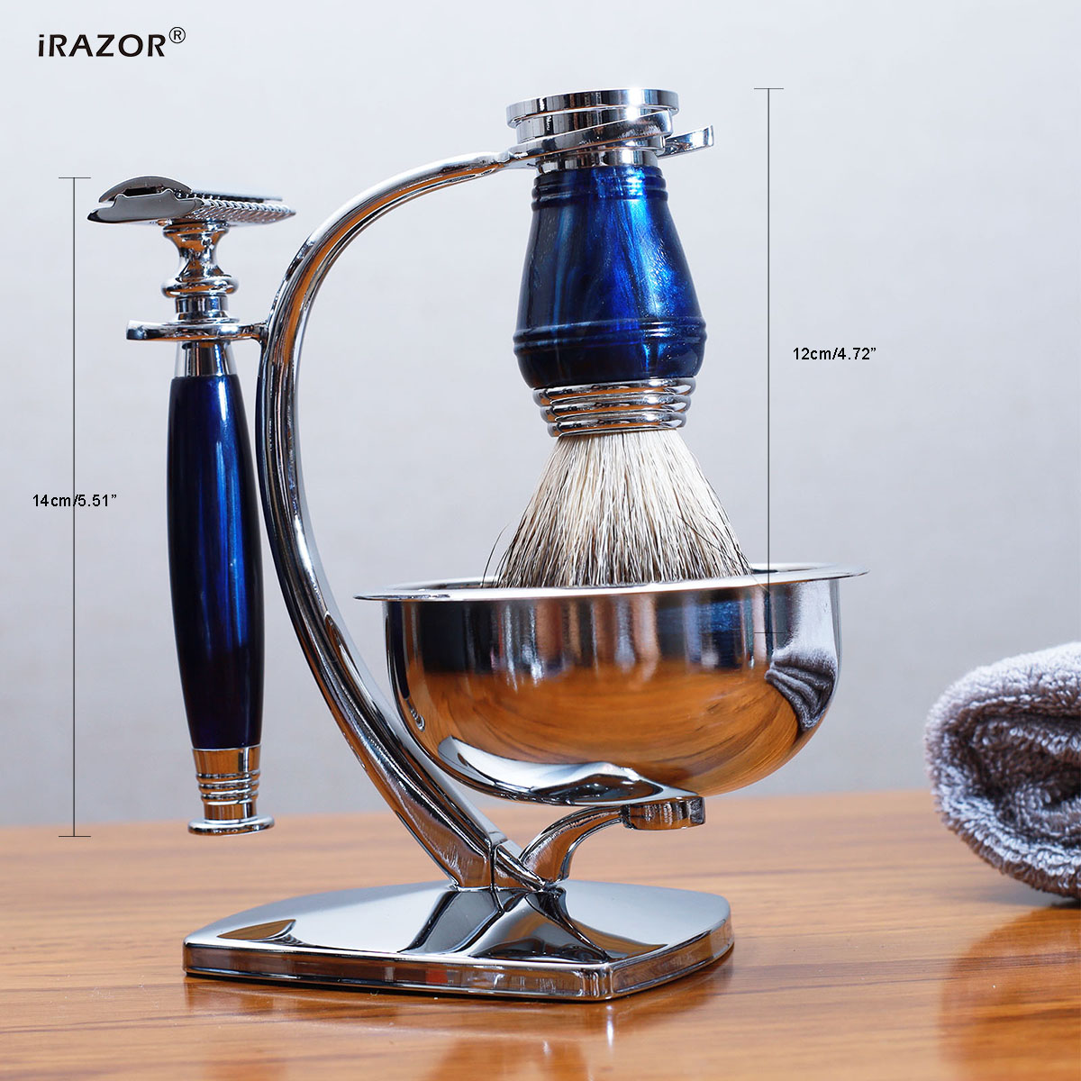 iRAZOR Royal Blue Luxury Мужск – обзор и цена Men'S Grooming Underarm